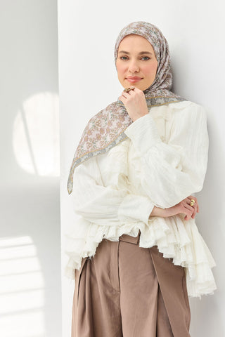 Tencel Monare Eşarp Garden Pudra