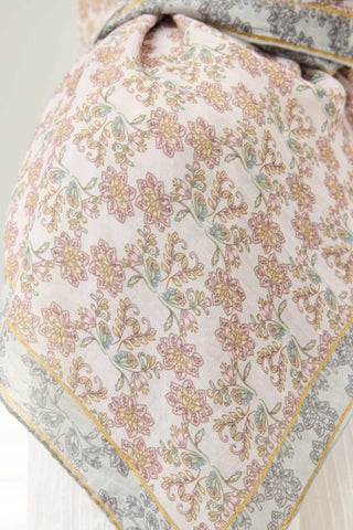 Tencel Monare Eşarp Garden Pudra