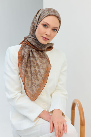 Tencel Monare Eşarp Garden Vizon