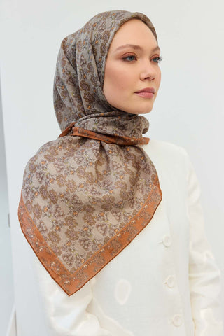 Tencel Monare Eşarp Garden Vizon