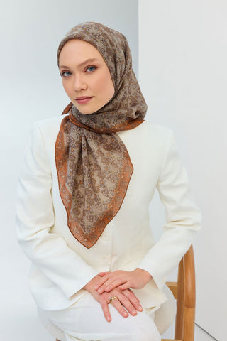 Tencel Monare Eşarp Garden Vizon