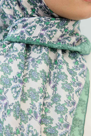 Tencel Monare Eşarp Garden Yeşil