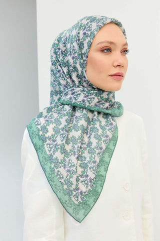 Tencel Monare Eşarp Garden Yeşil