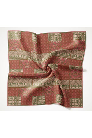 Tencel Monare Eşarp Osmanlı Desen Narçiçeği 90X90