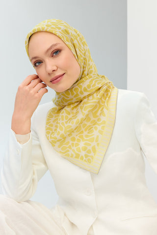 Tencel Monare Eşarp Palet Sarı