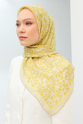 Tencel Monare Eşarp Palet Sarı
