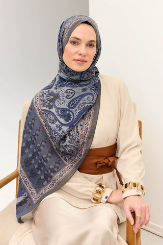 Tencel Monare Şal Bohem Füme