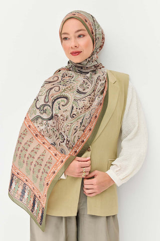 Tencel Monare Şal Bohem Vizon