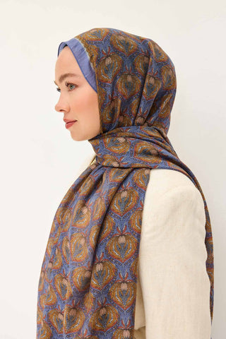 Tencel Monare Şal Tomurcuk Lila