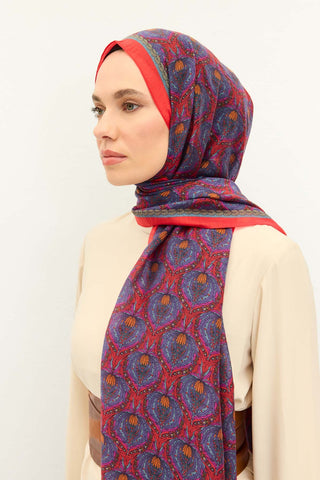 Tencel Monare Şal Tomurcuk Mor