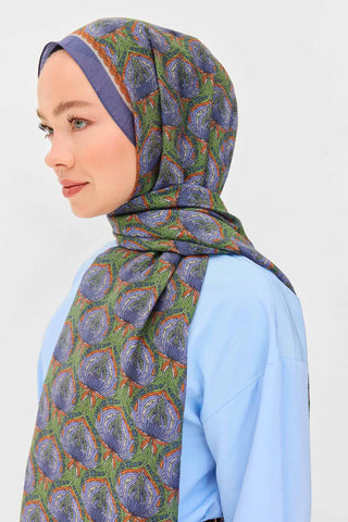 Tencel Monare Şal Tomurcuk Mor