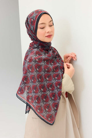 Tencel Monare Şal Tomurcuk Siyah