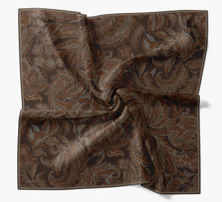 Twill İpek Büyük Boy Eşarp Antrasit - Twill İpek Eşarp Büyük Boy - | Silk Home