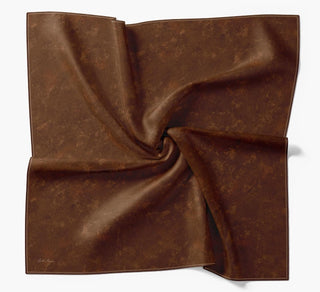 Twill İpek Büyük Boy Eşarp Kiremit - Twill İpek Eşarp Büyük Boy - | Silk Home