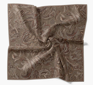 Twill İpek Büyük Boy Eşarp Yeşil Vizon - Twill İpek Eşarp Büyük Boy - | Silk Home