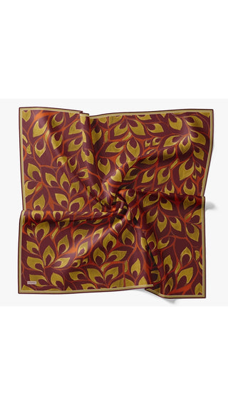 Twill İpek Eşarp Aurelia Mürdüm - Twill İpek Eşarp - | Silk Home