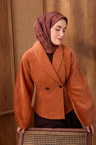 Twill İpek Eşarp Floral Paisley Bordo - Twill İpek Eşarp - | Silk Home