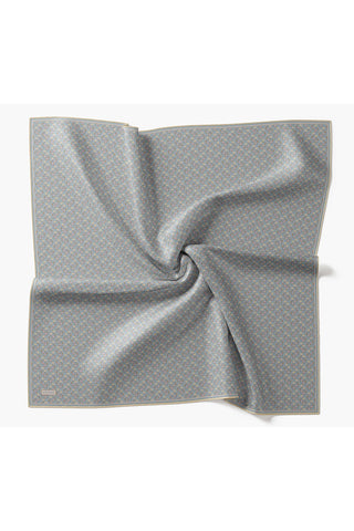 Twill İpek Eşarp Mini Bouquet Bebe Mavi