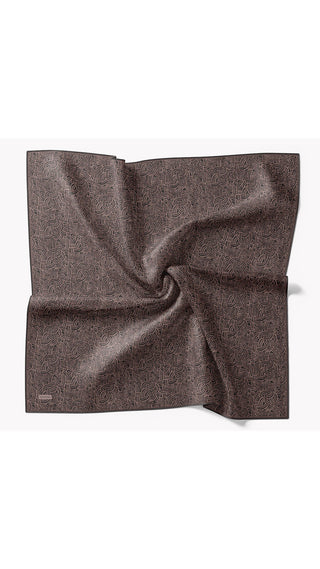 Twill İpek Eşarp Monokromatik Mor - Sura İpek Eşarp - | Silk Home