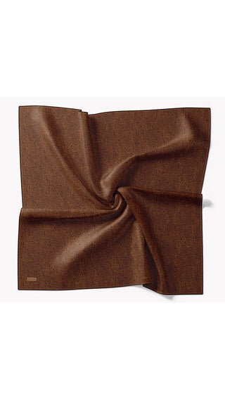 Twill İpek Eşarp Monokromatik Taba - Sura İpek Eşarp - | Silk Home