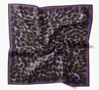 Twill İpek Eşarp Noiré Mor 90x90