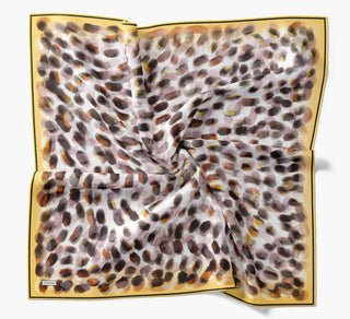 Twill İpek Eşarp Noiré Sarı 90x90
