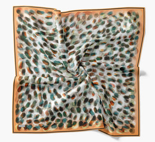 Twill İpek Eşarp Noiré Turuncu 90x90