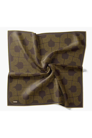 Twill İpek Eşarp Vega Antrasit - Twill İpek Eşarp - | Silk Home