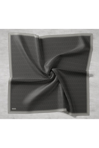 Twill İpek Mono Eşarp Koyu Yeşil 90x90