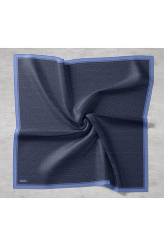 Twill İpek Mono Eşarp Lila 90x90 - Twill İpek Eşarp - | Silk Home