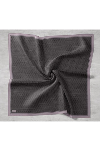 Twill İpek Mono Eşarp Vizon 90x90
