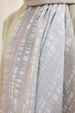 Urban Hours Linora Gri Mayda Şal - Mayda Şal - | Silk Home