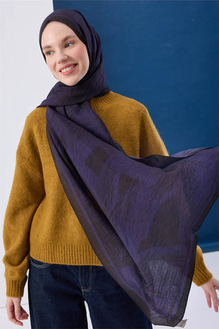 Urban Hours Pera Mor Mayda Şal 190*70 - Mayda Şal - | Silk Home