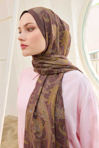 Urban Hours Şal Desen Mayda Şal - Mayda Şal - | Silk Home