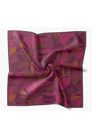 Velora Eşarp Abstract Mor - Velora Eşarp - | Silk Home
