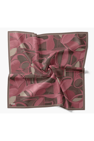 Velora Eşarp Abstract Pembe - Velora Eşarp - | Silk Home