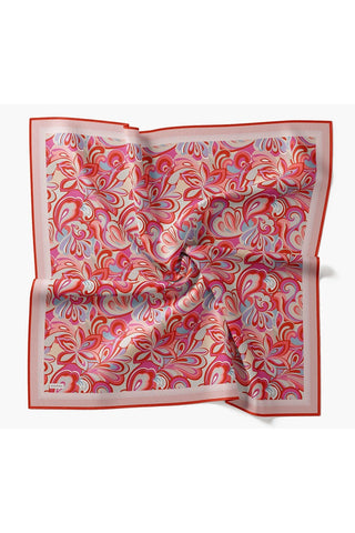 Velora Eşarp Aura Floral Narçiçeği - Velora Eşarp - | Silk Home