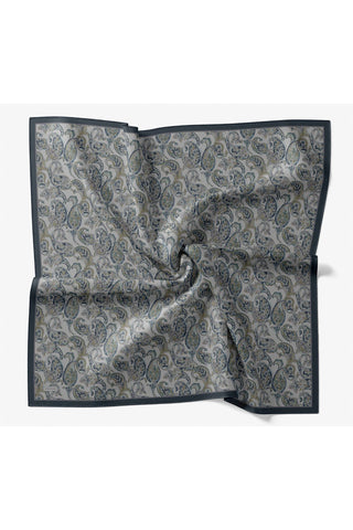 Velora Eşarp Ethnic Lacivert - Velora Eşarp - | Silk Home