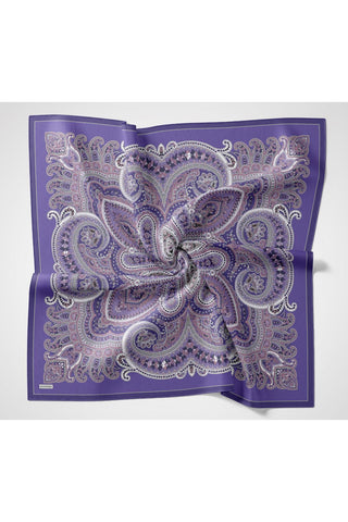 Velora Eşarp Ethnic Mor 90x90