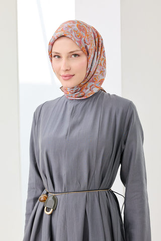 Velora Eşarp Ethnic Turuncu