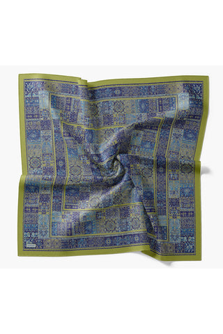 Velora Eşarp Etnik Desen Mor 90x90