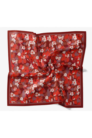 Velora Eşarp Floral Kırmızı