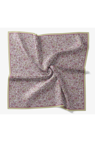 Velora Eşarp Modern Flora Lila 90x90
