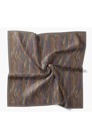Velora Eşarp Modern Zebra Koyu Gri - Velora Eşarp - | Silk Home
