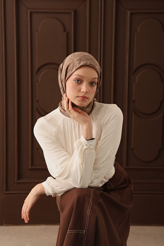 Velora Eşarp Shawl Pattern Camel