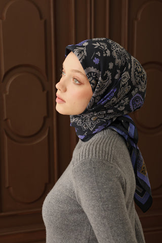 Velora Eşarp Shawl Pattern Siyah