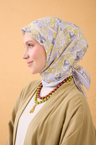 Velora Scarf Vintage Paisley Lilac
