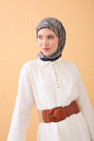 Velora Scarf Vintage Paisley Black