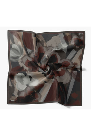 Velora Eşarp Watercolor Füme - Velora Eşarp - | Silk Home