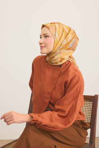 Yaz Esintisi Art Hardal Sarısı